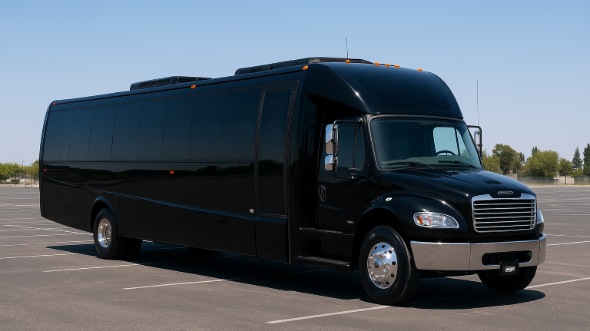 Exterior of Charter Bus Company Peoria's 18 Passenger Minibus in Peoria
